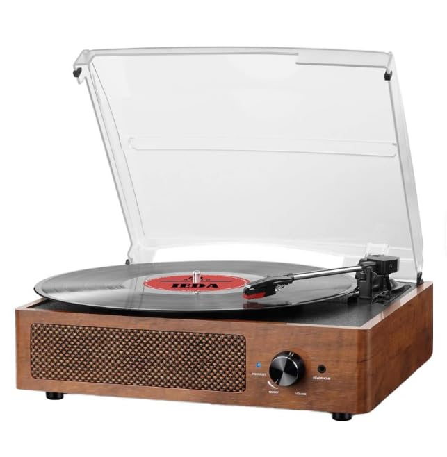 LPオーディオプレーヤー Amazon.com: Record Player for Vinyl with 2 Build-in Speakers LP